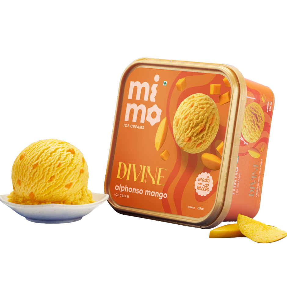 Mimo Alphonso Mango Divine Ice Cream Tub