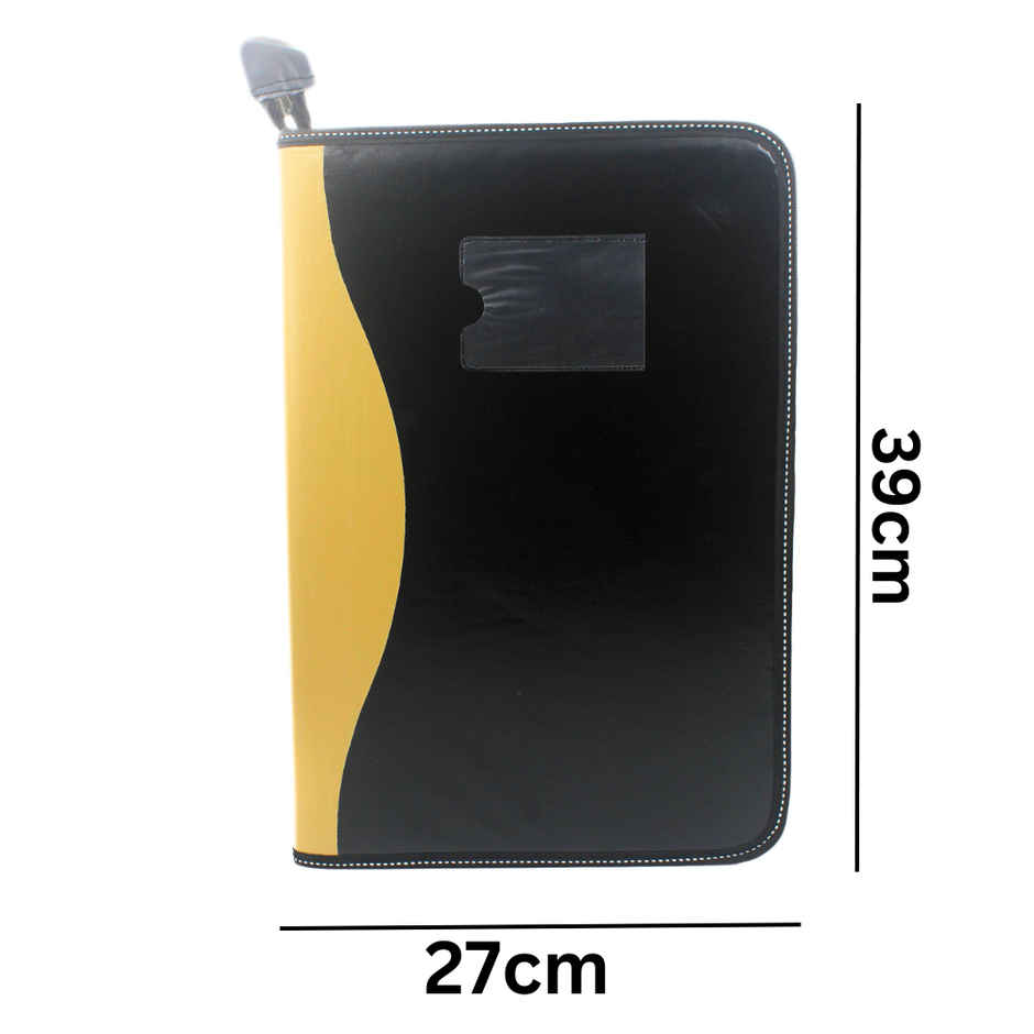 Leather Multipurpose 20 Sleeve File Folder For Certificates And Documents