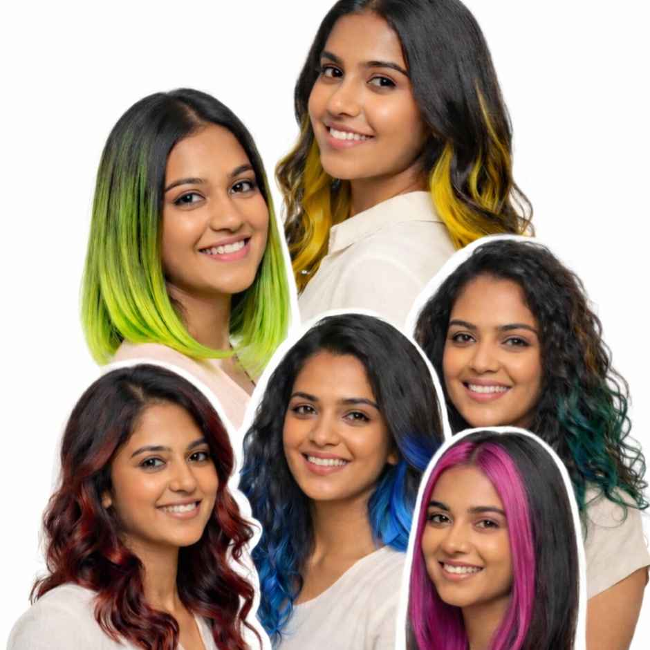 Streax Hair Colour Highlighting Kit Vibrant Blonde For Women