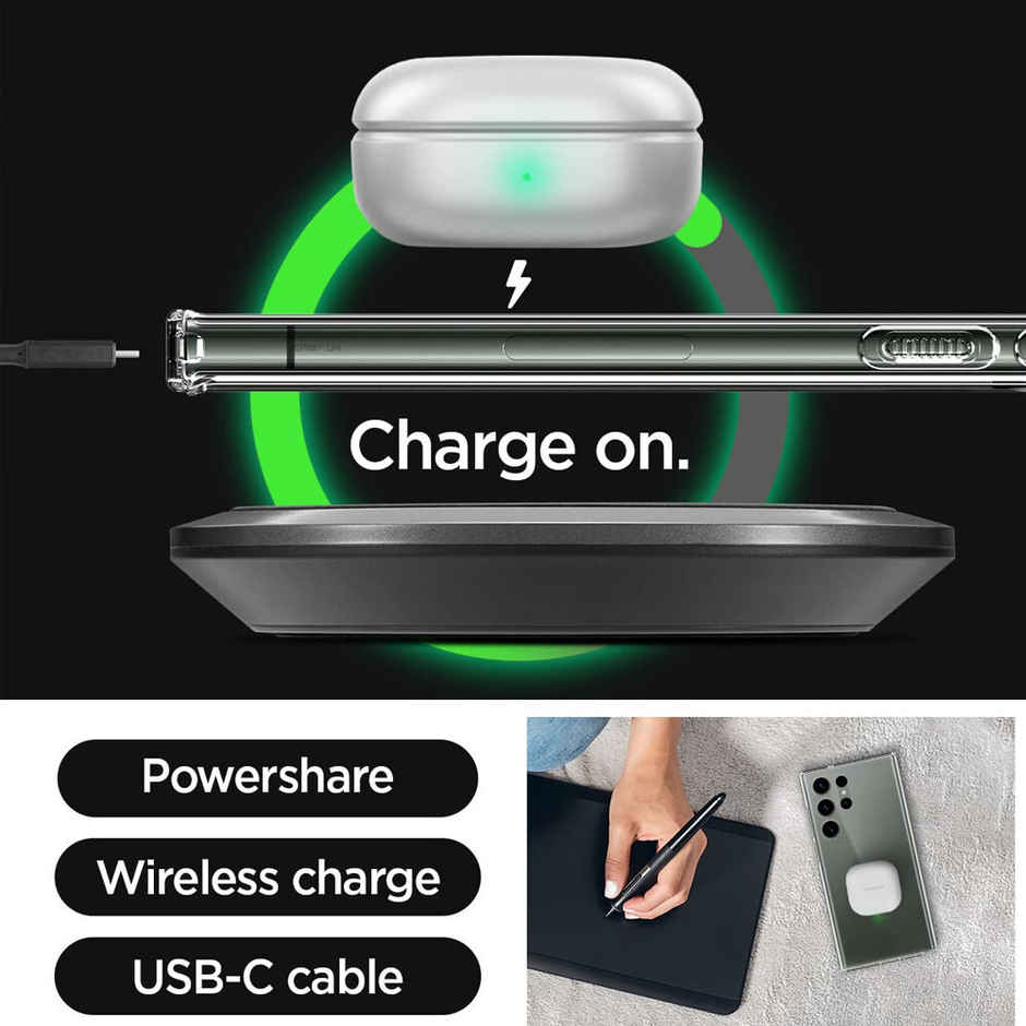 Artistque Case for Samsung Galaxy S24 Ultra 5g Back Cover - Transparent Clear Magsafe