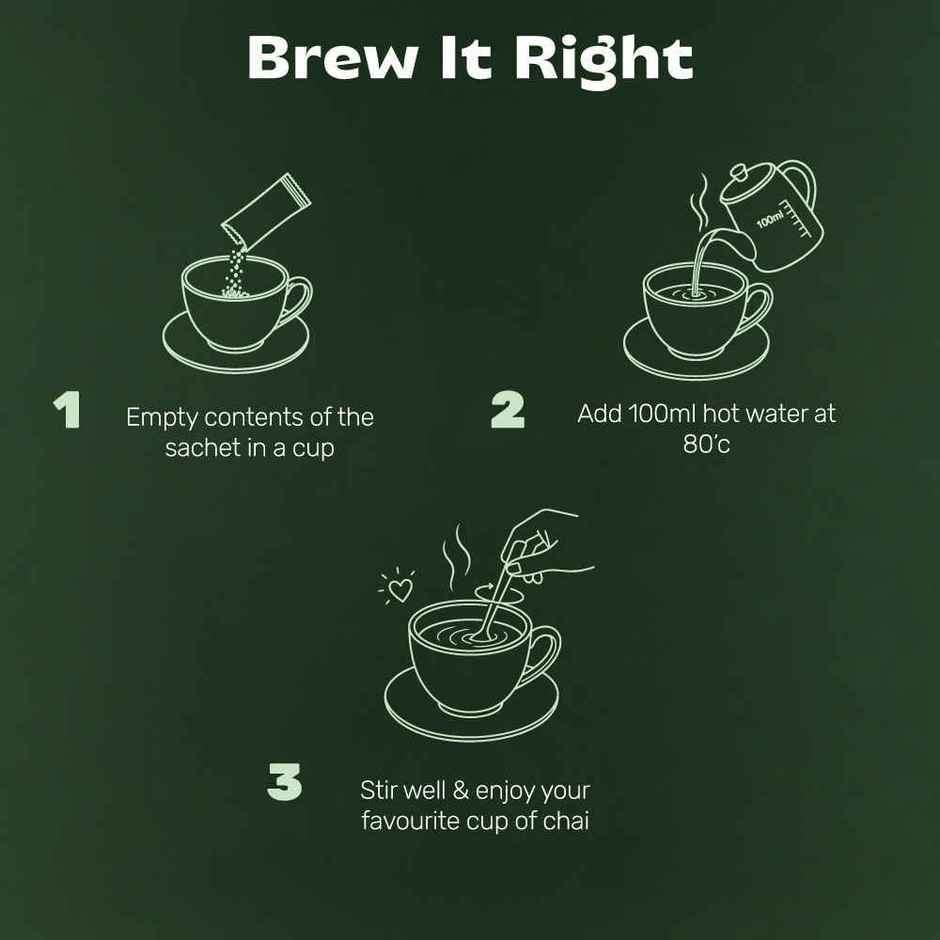 Chaayos Masala Instant Tea Premix - Low Sugar | Instant Masala Tea