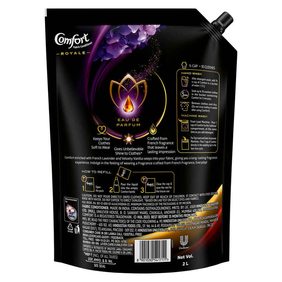 Comfort Royale Perfume Deluxe After Wash Fabric Conditioner