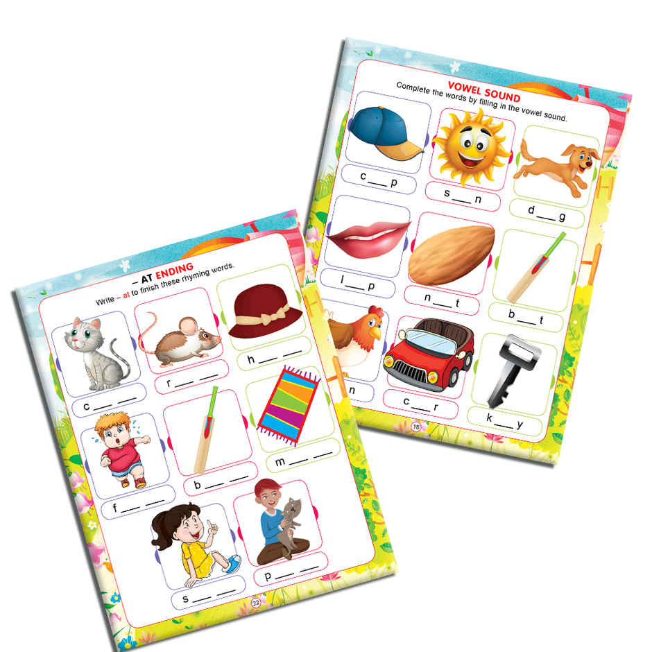 Dreamland My Activity Phonics Activity Book for Kids Age 2 to 5