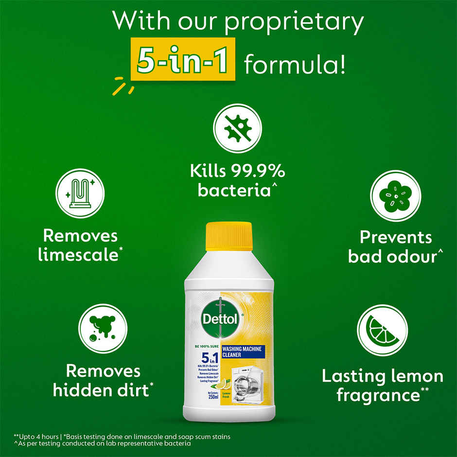 Dettol Washing Machine Cleaner & Descaler