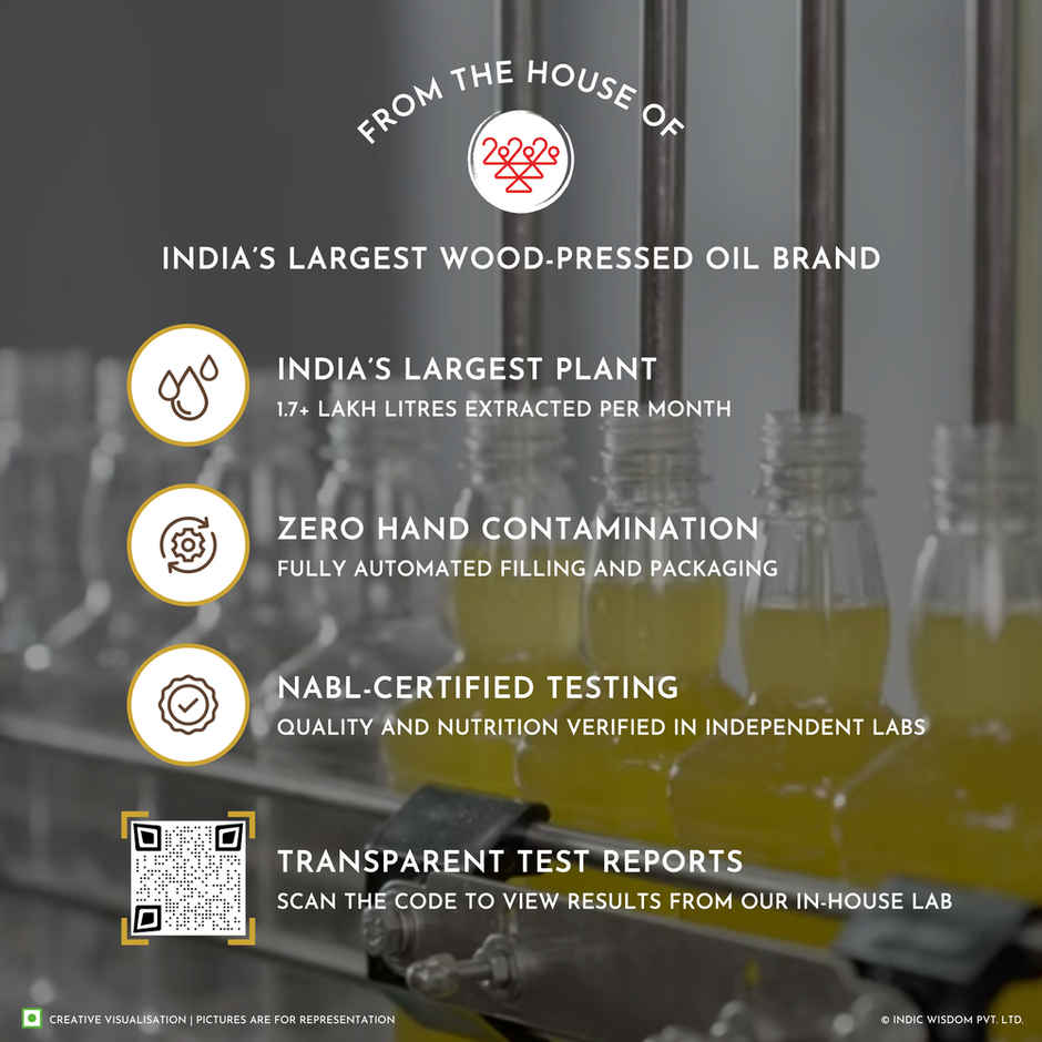 Indic Wisdom Nava Spray | Groundnut Wood Pressed Oil | Spray for cooking