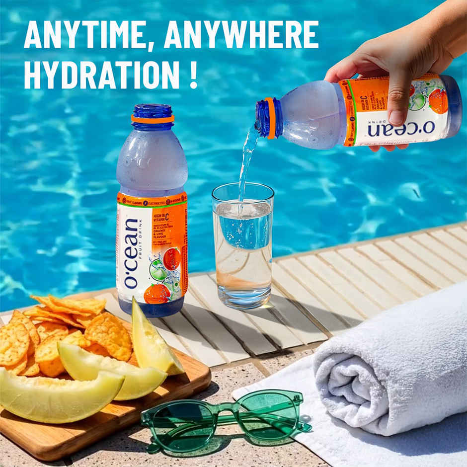 O'cean Beverages Orange and Lime Flavoured Water