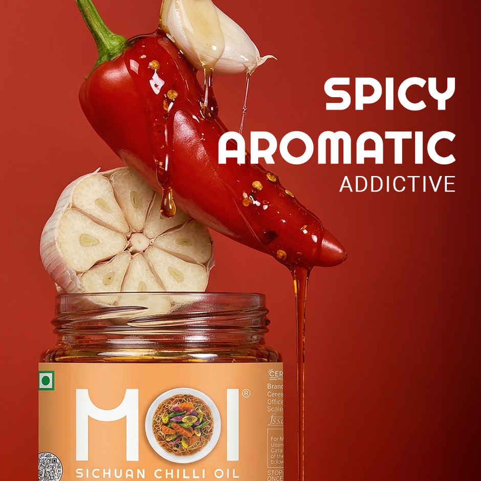 Moi Soi Sichuan Chilli Oil- For Stir Fry Marinade Spread & Dip