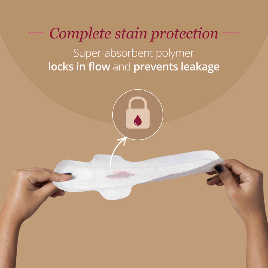 Carmesi Sensitive Sanitary Pads | Large | Rash Free | Gynecologist Recommended