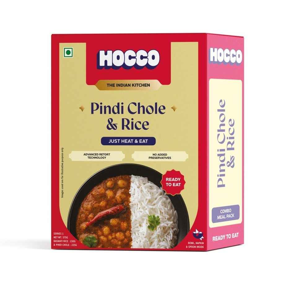 Hocco Pindi Chole Rice Combo | Quick & Savory Meal