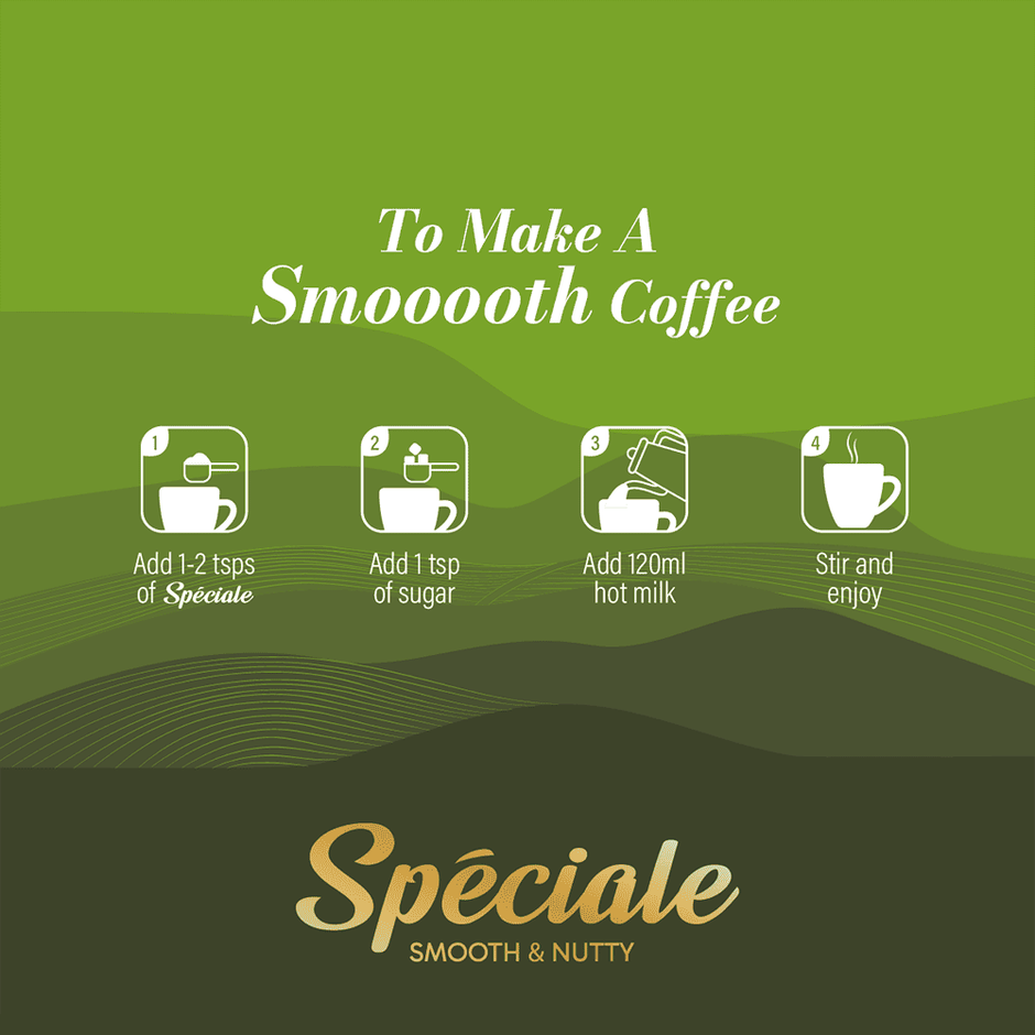 Continental Speciale Hazelnut Flavored Instant Coffee