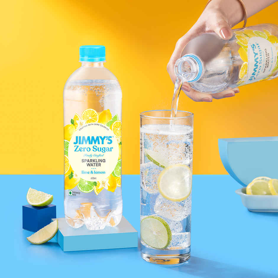 Jimmy's Cocktails Zero Sugar Lime & Lemon Sparkling Water