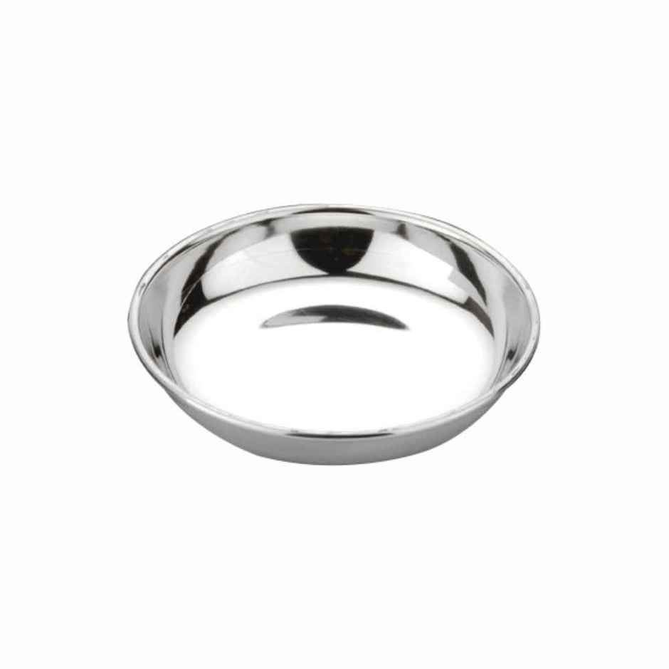 Steelera Stainless Steel Halwa / Dessert / Snack / Plates | Food Safe | 11 cm