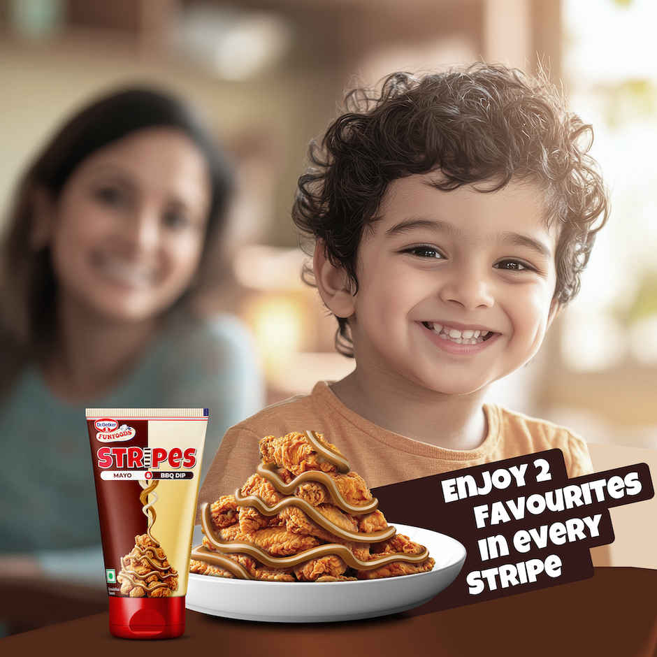 Dr. Oetker Funfoods Stripes - Mayo & BBQ