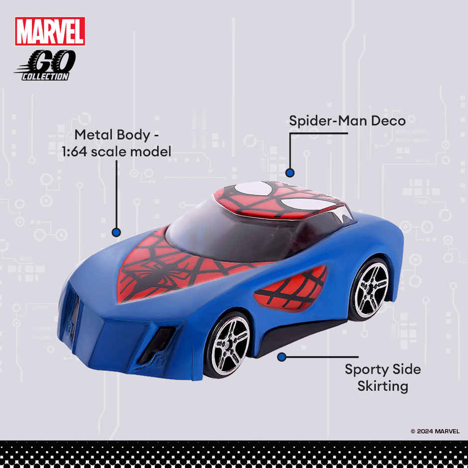 Hasbro Marvel Go | Spider Man - Diecast Toy Car