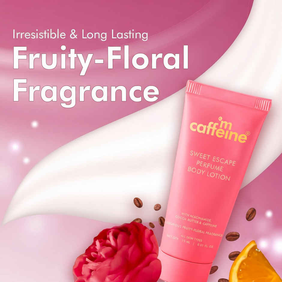 mCaffeine Sweet Escape Perfume Body Lotion