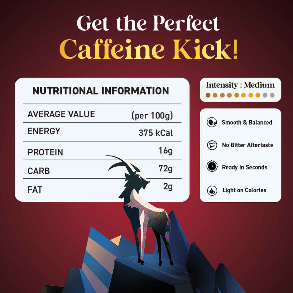 Rage Coffee Dark Chocolate Flavour - Premium Arabica Instant Coffee