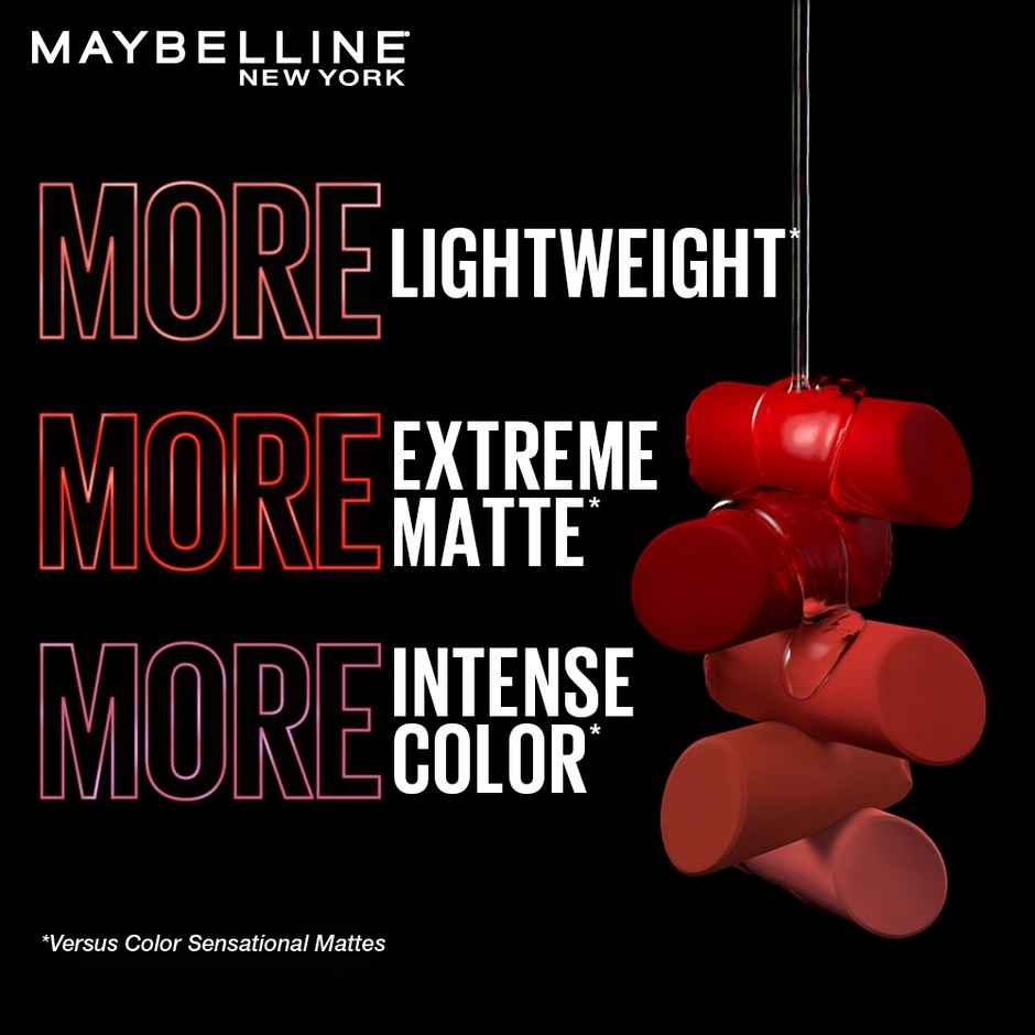 Maybelline Color Sensational Ultimattes Lipstick, 899 More Rust