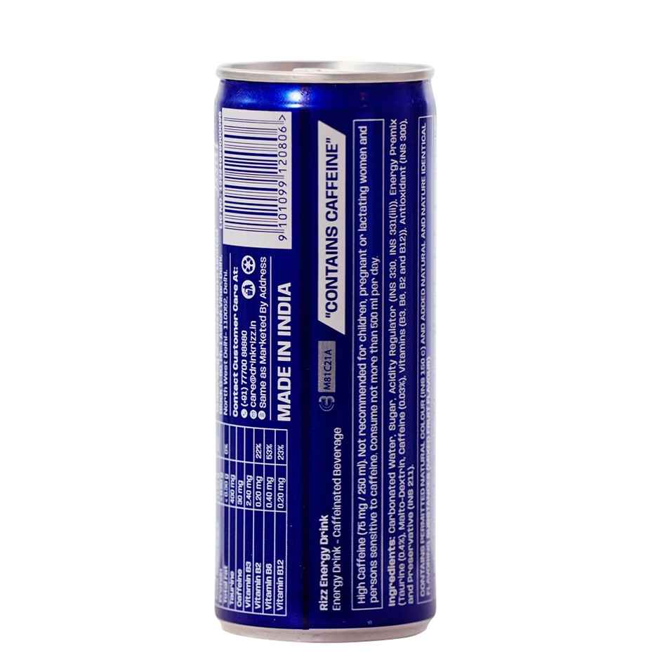 Rizz Cola Energy Drink