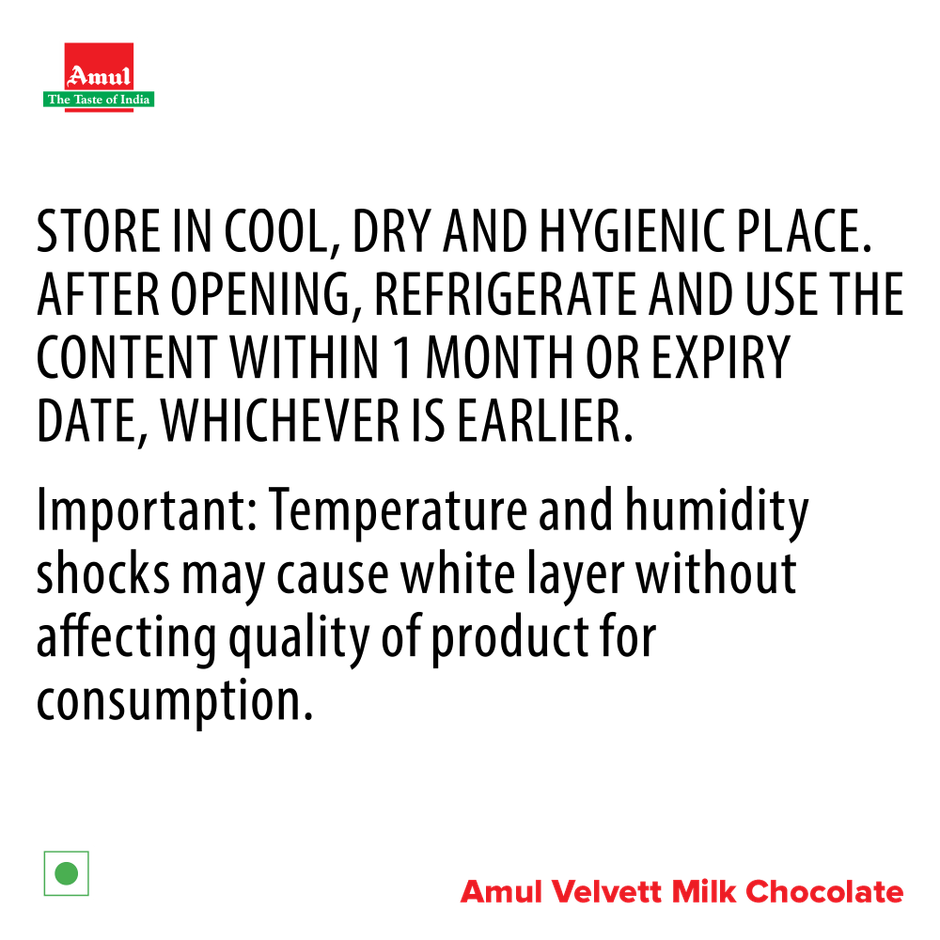 Amul Velvett Milk Chocolate