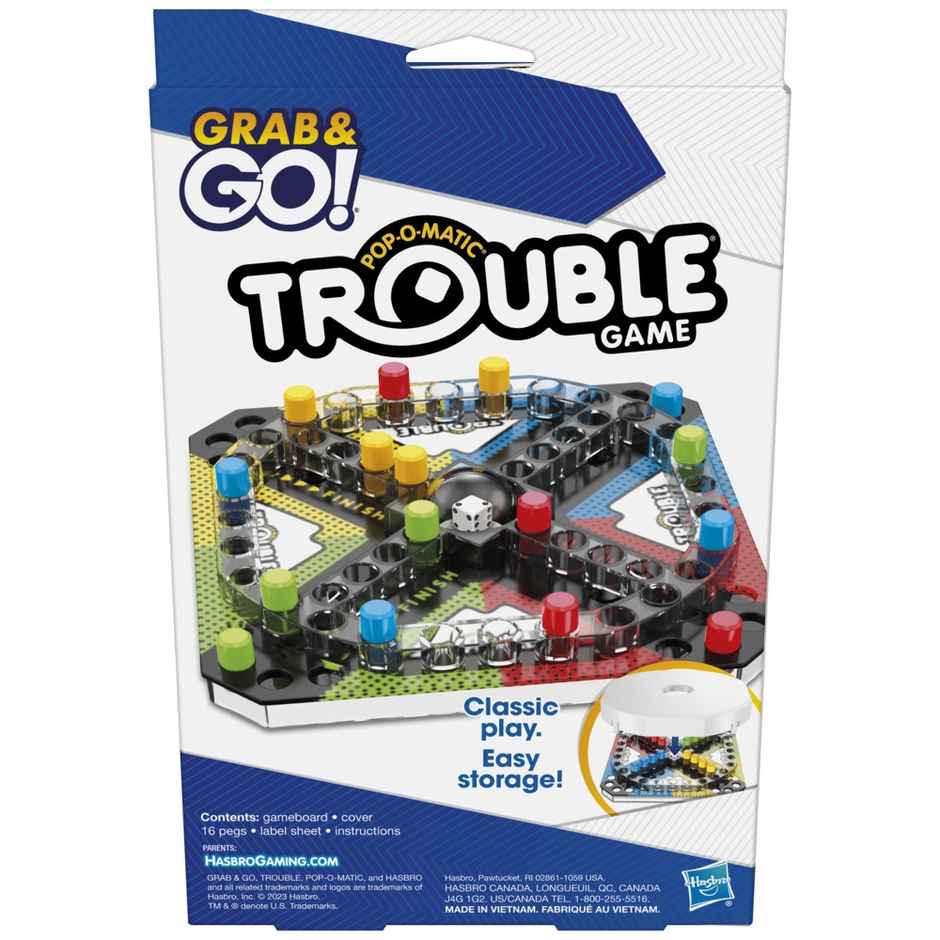 Hasbro Trouble - Travel Friendly - Miniature Version Board Game