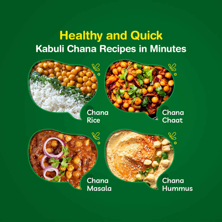 Freshcon Cooked Kabuli Chana | Chickpeas Combo