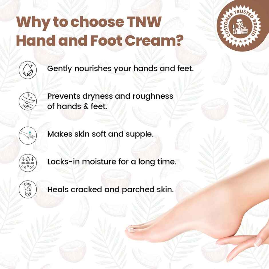 TNW The Natural Wash Coconut Hand & Foot Cream