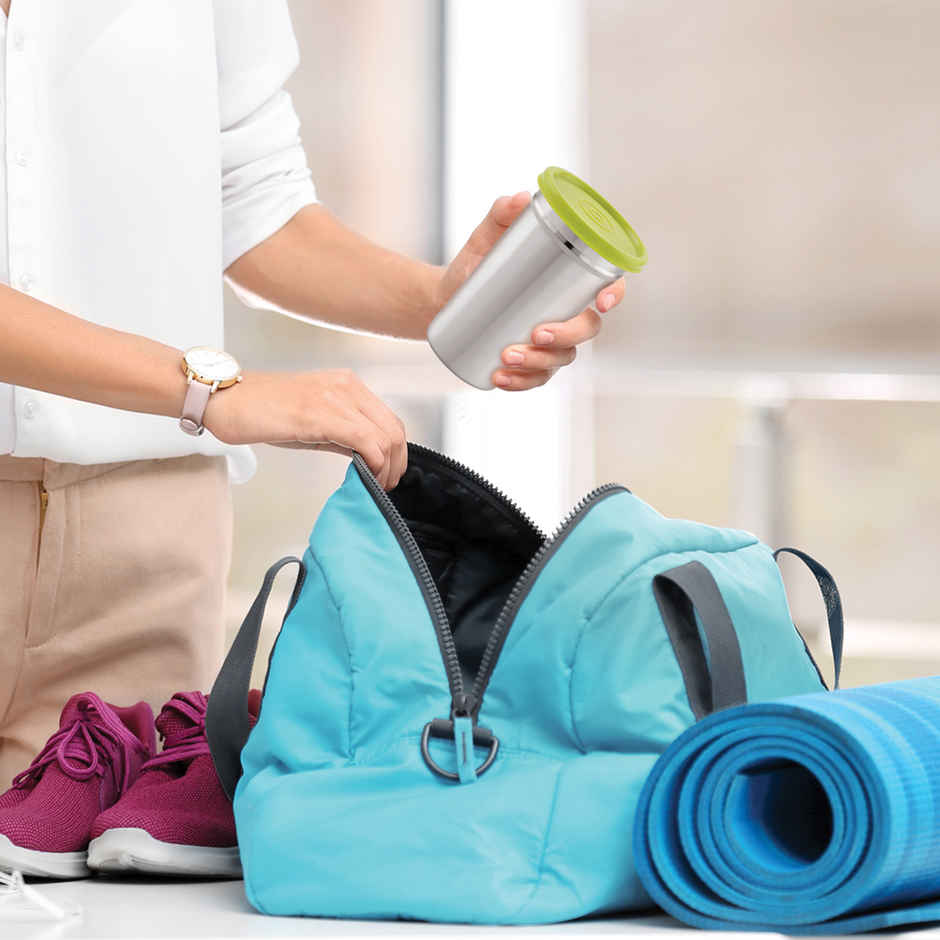 Magnus Easy Lock Tumbler |350 Ml| 100% Spill-Proof & Airtight Stainless Steel Tumblers