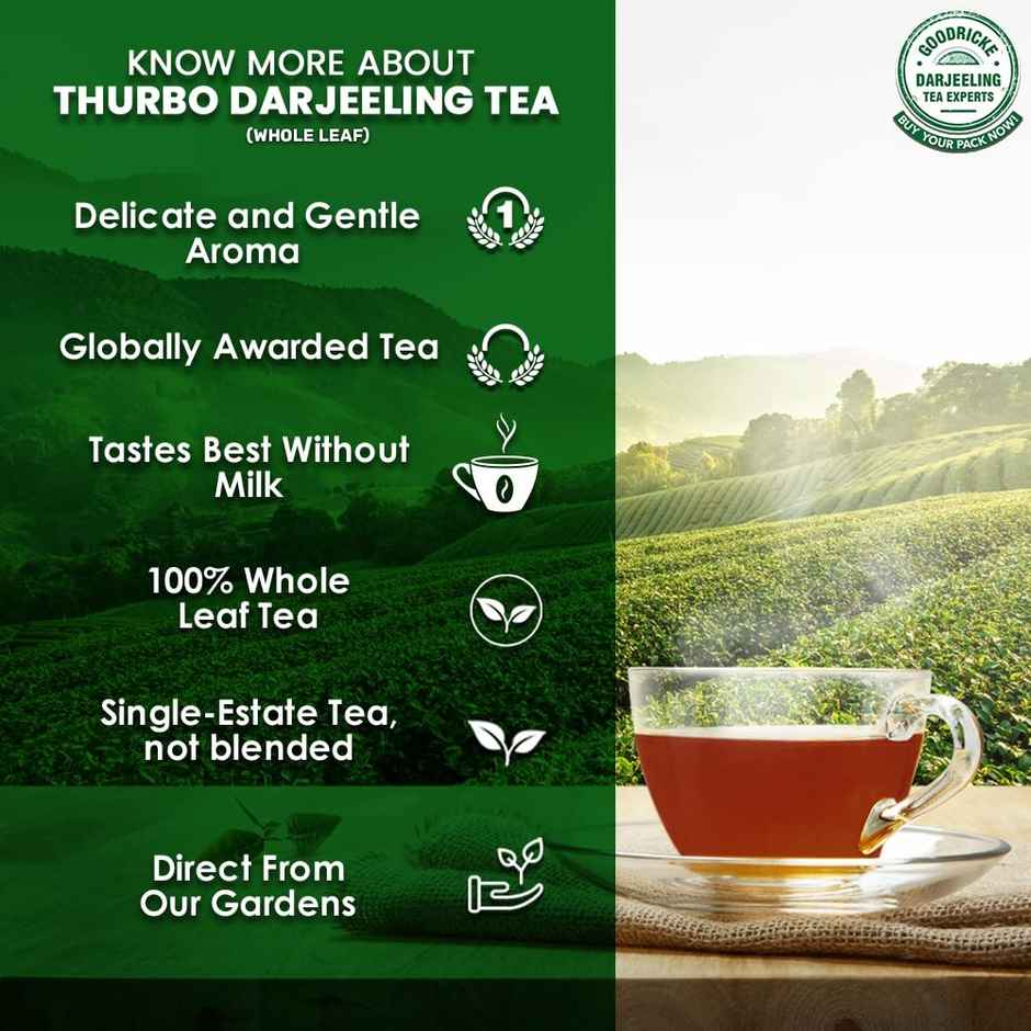 Goodricke Thurbo Darjeeling Tea Whole Leaf