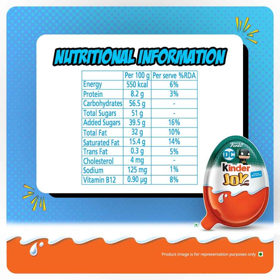 Kinder Joy | DC Pack | Rich in Milk Solids