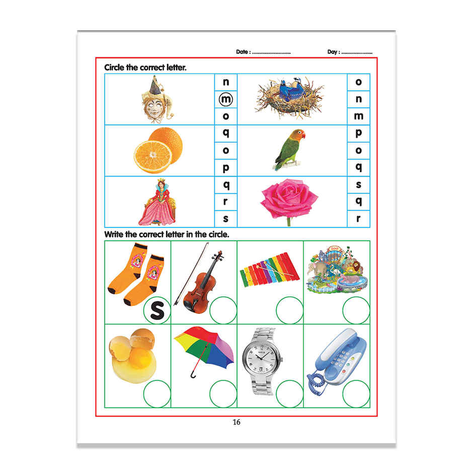 Dreamland ABC Small Letters Writing Practice Book for Toddlers Age 2 to 5