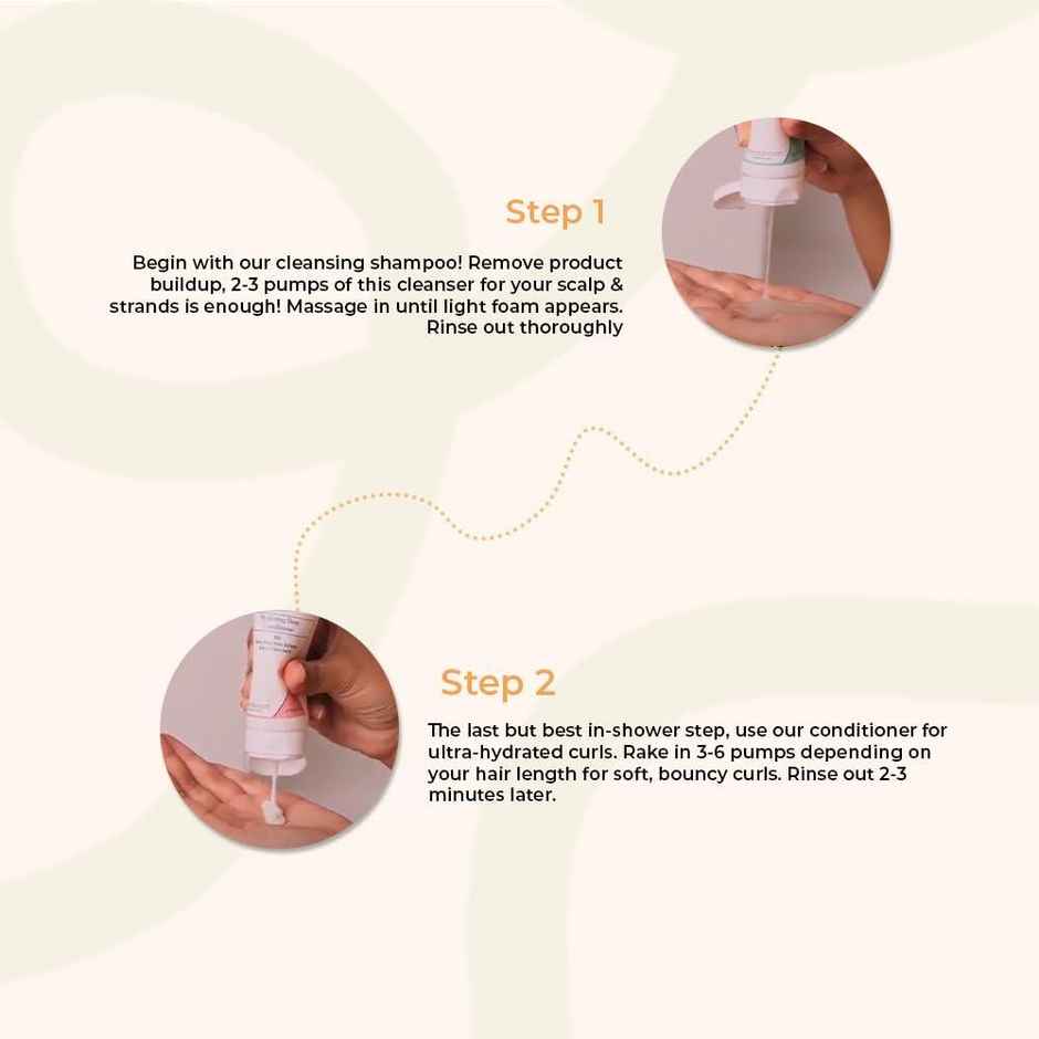 Fix My Curls Shampoo & Condition Bundle | To Cleanse, Clarify & Hydrate Curly, Dry & Wavy Hair