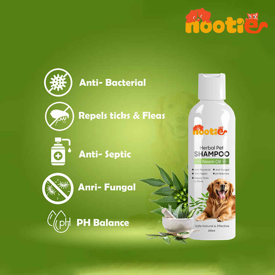 Nootie Herbal Dog Shampoo | Gentle Cleansing & Coat Care
