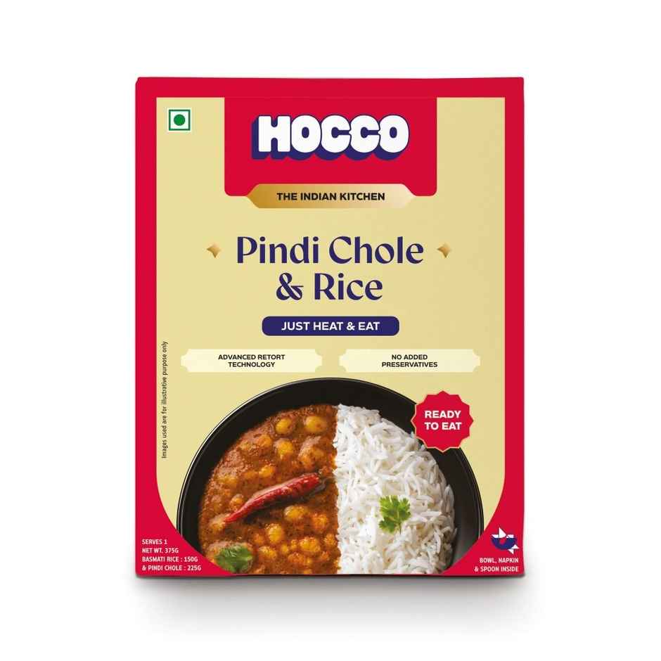 Hocco Pindi Chole Rice Combo