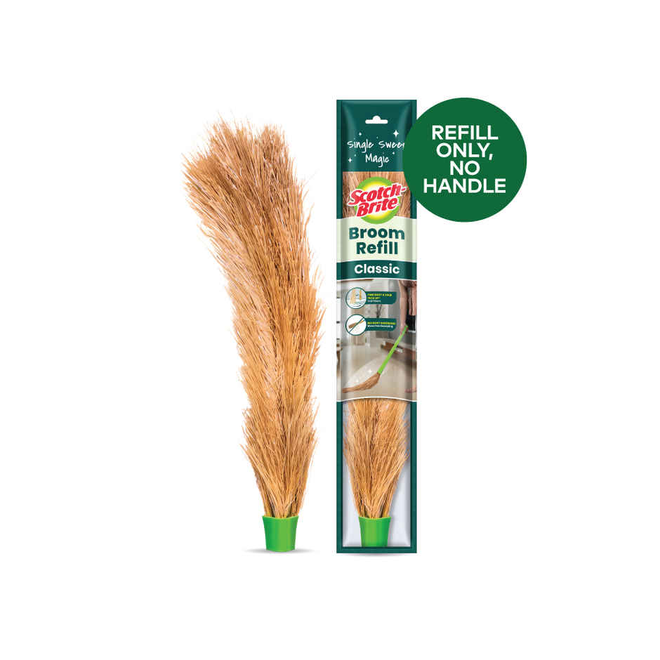 Scotch-Brite Classic No Dust Broom | Regular Size