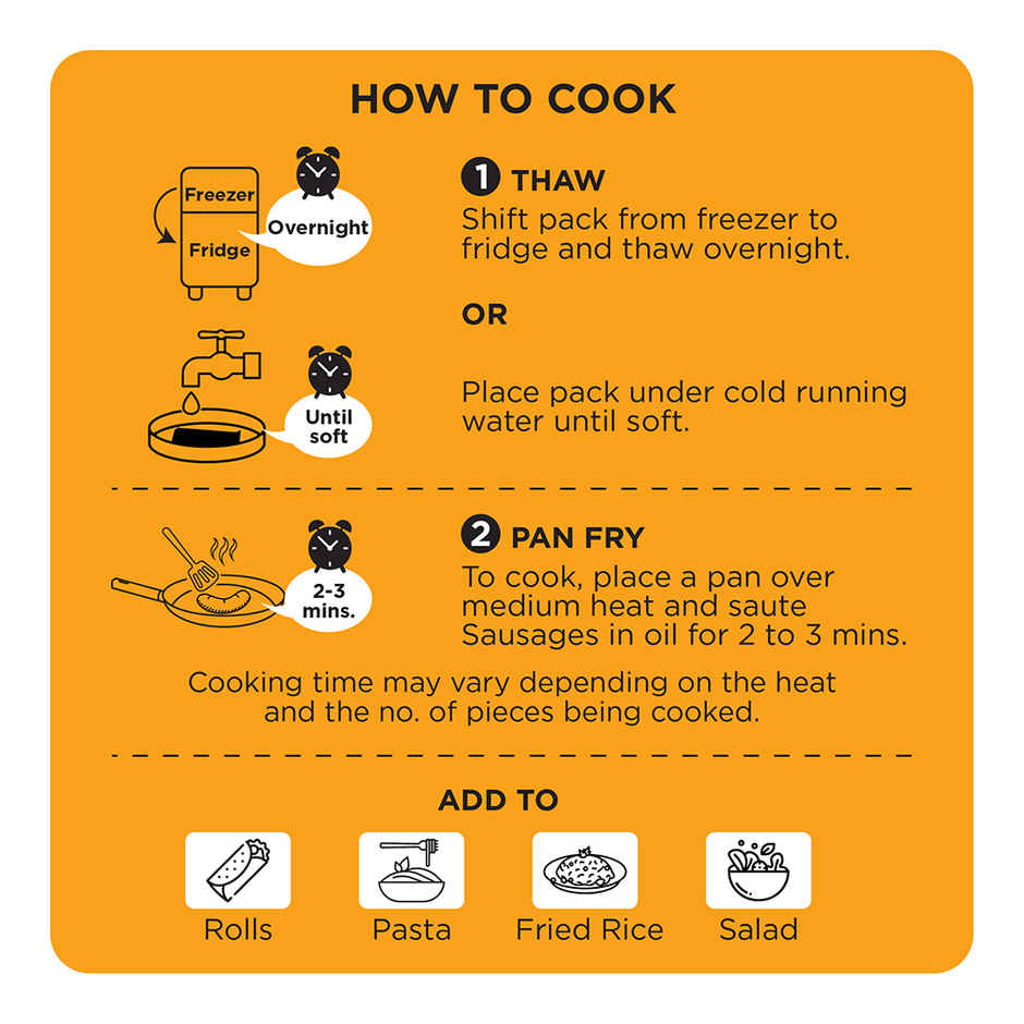 Prasuma Chicken Cheese & Chilli Sausage