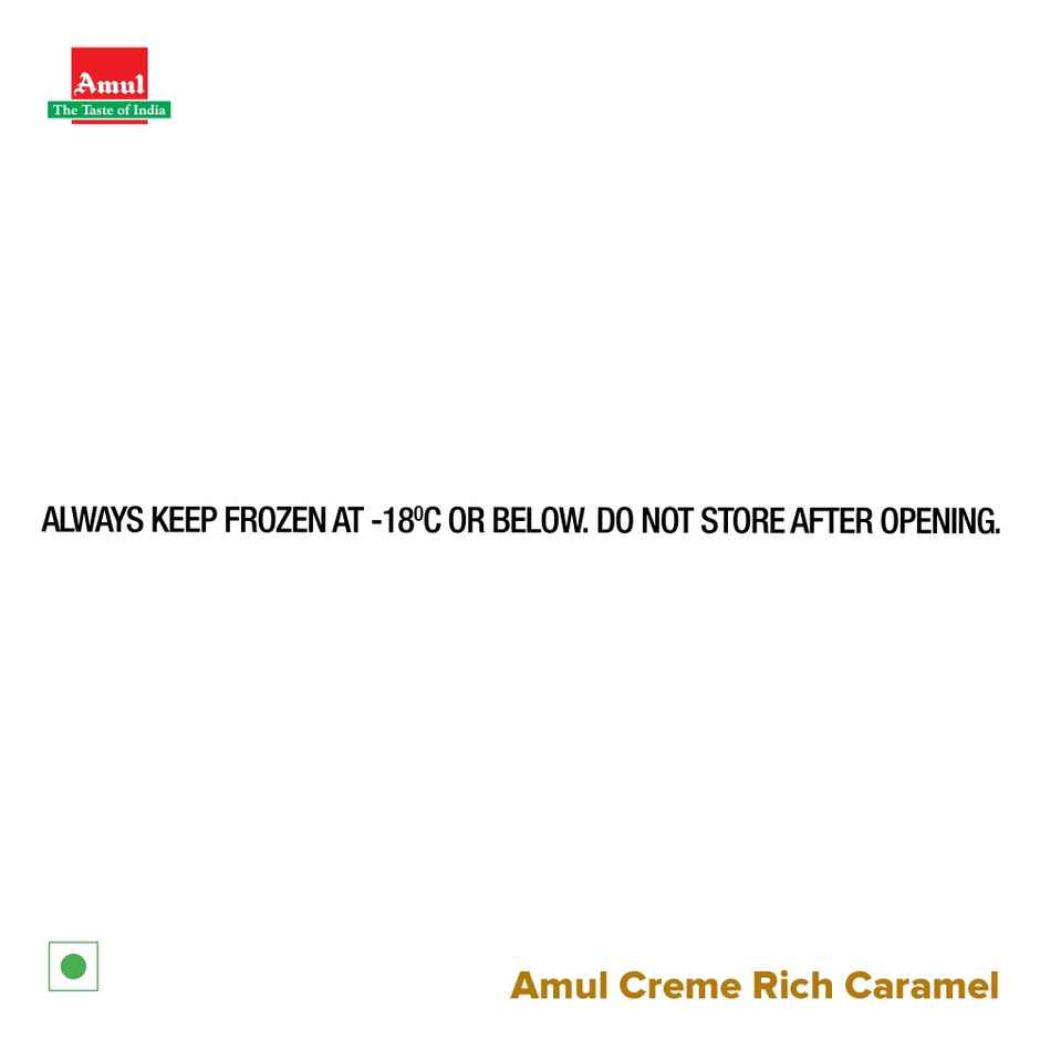 Amul Cream Rich Caramel Ice Cream Cup