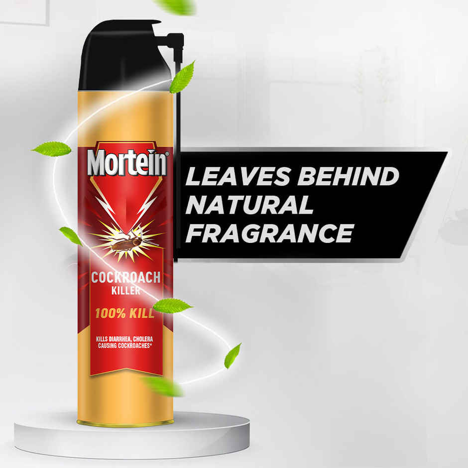 Mortein Cockroach Killer Spray with Deep-Reach Nozzle