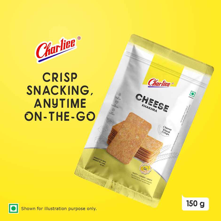 CHARLIEE Cheese Khakhra