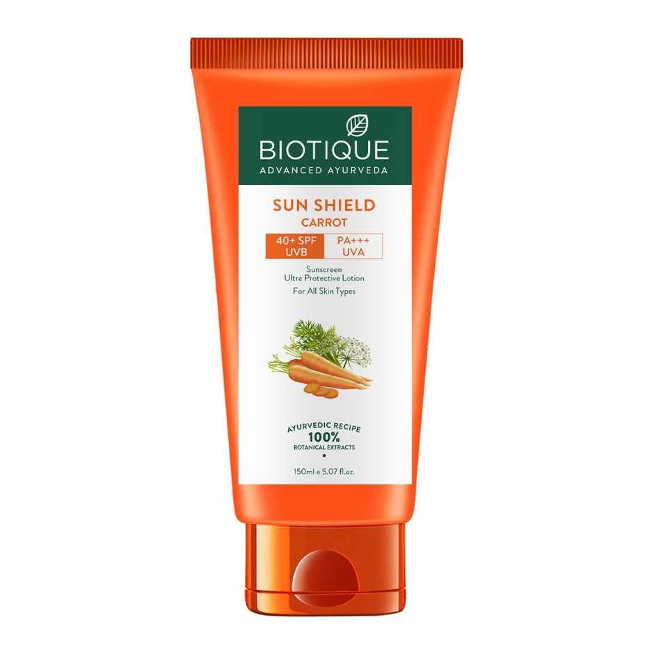 Biotique Carrot Sunshield SPF 40 Lotion