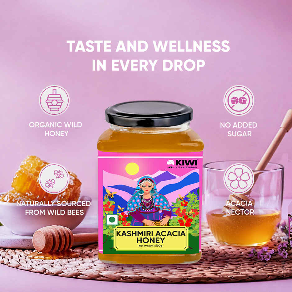 Kiwi Kisan Window Kashmiri Acacia Honey