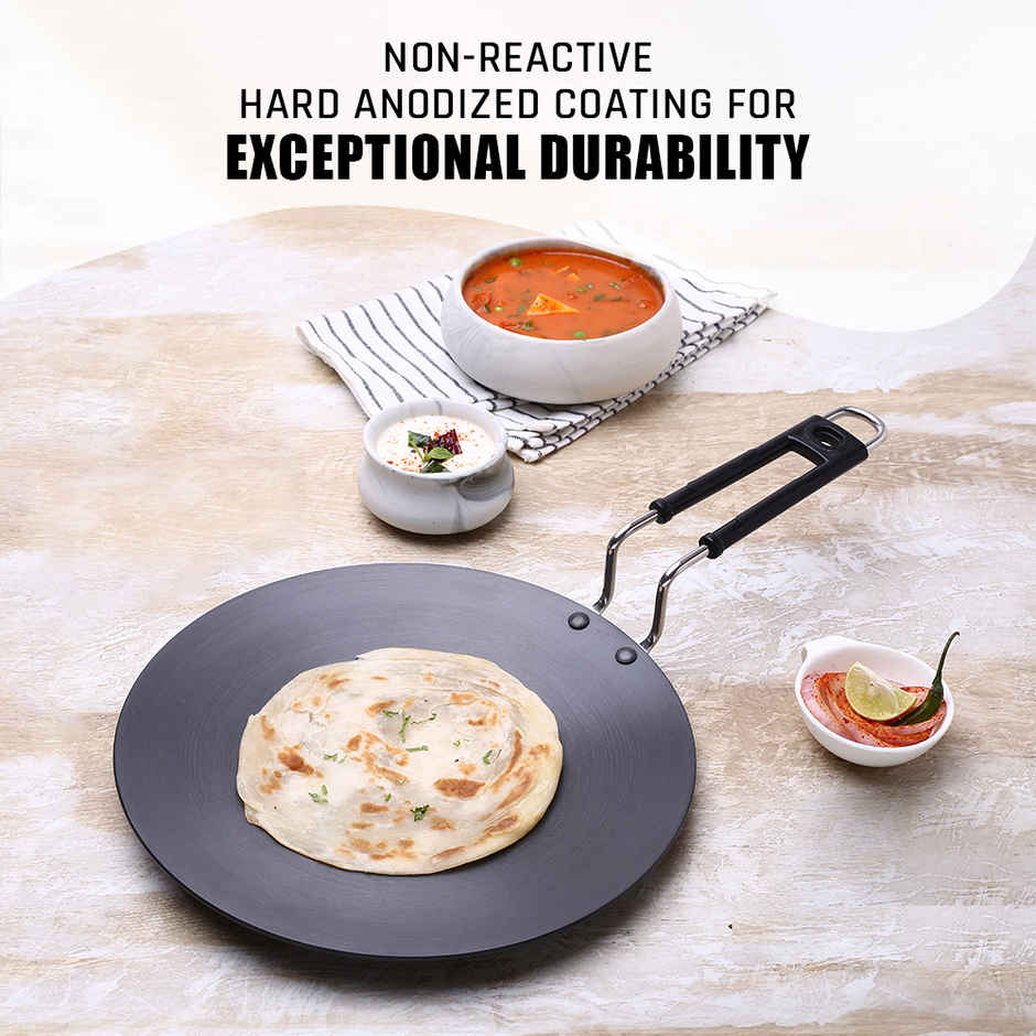 Wonderchef Taurus Hard Anodized Roti Tawa 25 Cm