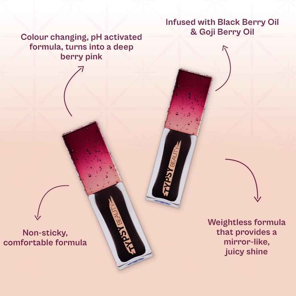 Typsy Beauty Shade Shifter Colour Changing Lip & Cheek Oil- Midnight