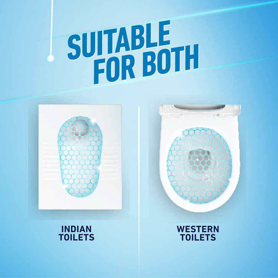 Domex Fresh Guard With Ocean Fresh Fragrance | Disinfectant Toilet Cleaner (1L) & Domex Ocean Fresh Toilet Cleaner Liquid (1L) Combo