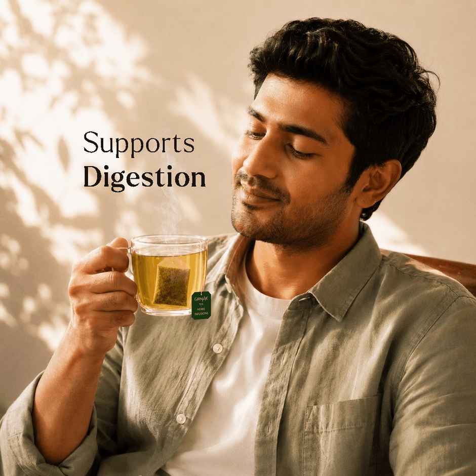 Girnar Jeera Lime Green Tea Bags