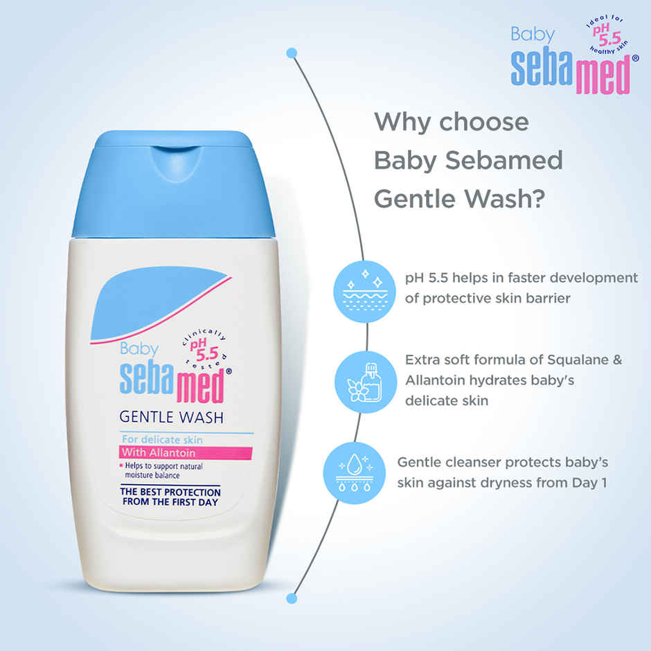 Baby Sebamed Body Lotion | pH 5.5 | Long lasting moisturiser | Quickly Absorbed