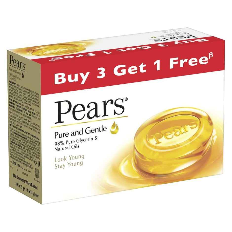 Pears Pure & Gentle Bathing Soap Combo