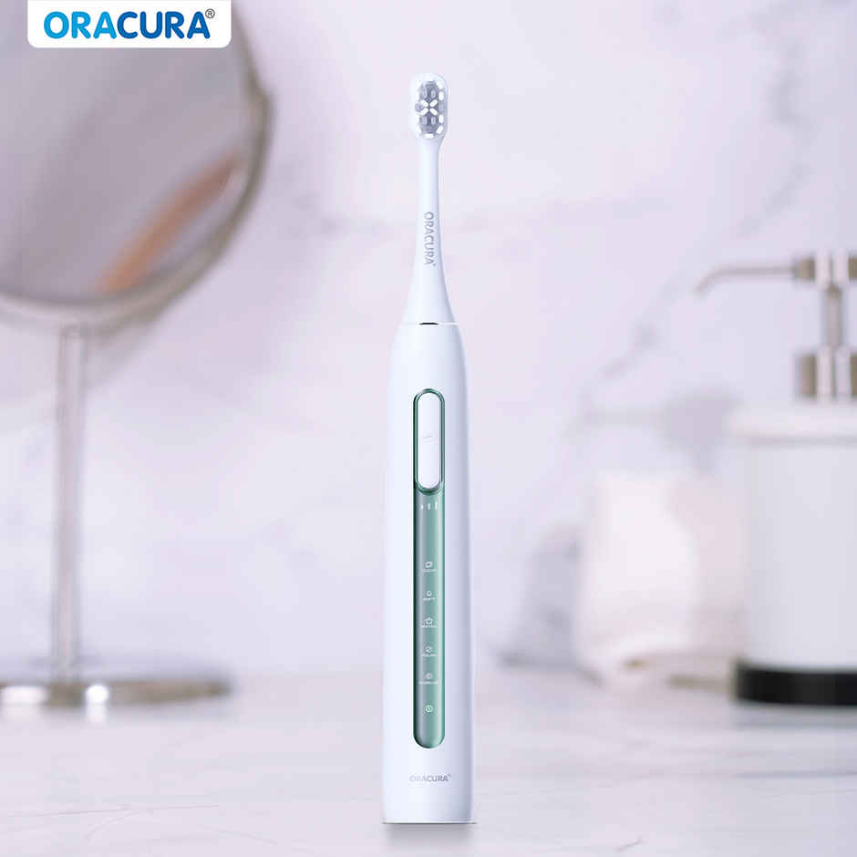 Oracura Sb300 Sonic Smart Rechargeable Electric Toothbrush Green