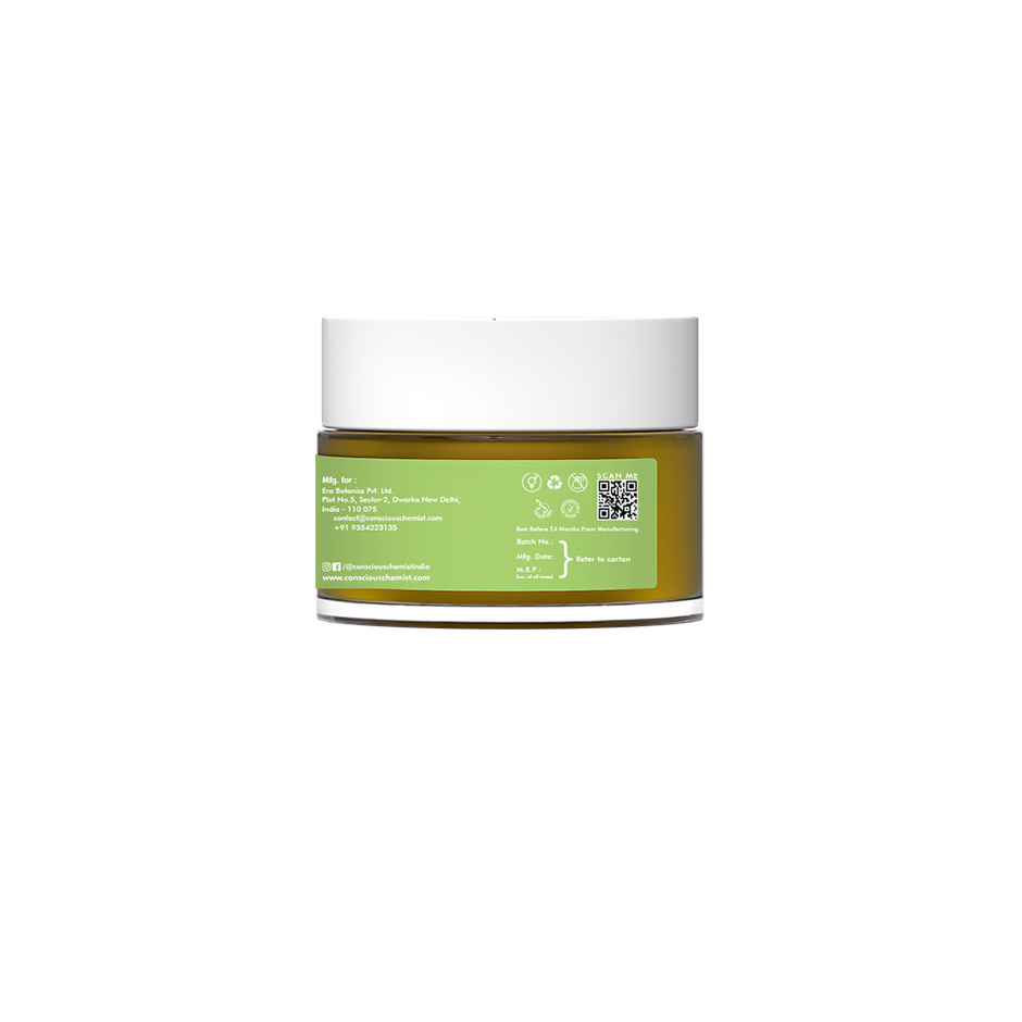 Conscious Chemist Exfoliating Face Mask For Oily Acne Prone Skin With Salicylic & Saffron Petals