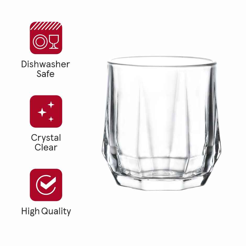 Sanjeev Kapoor Kyoto Whisky Glass - 350 ml