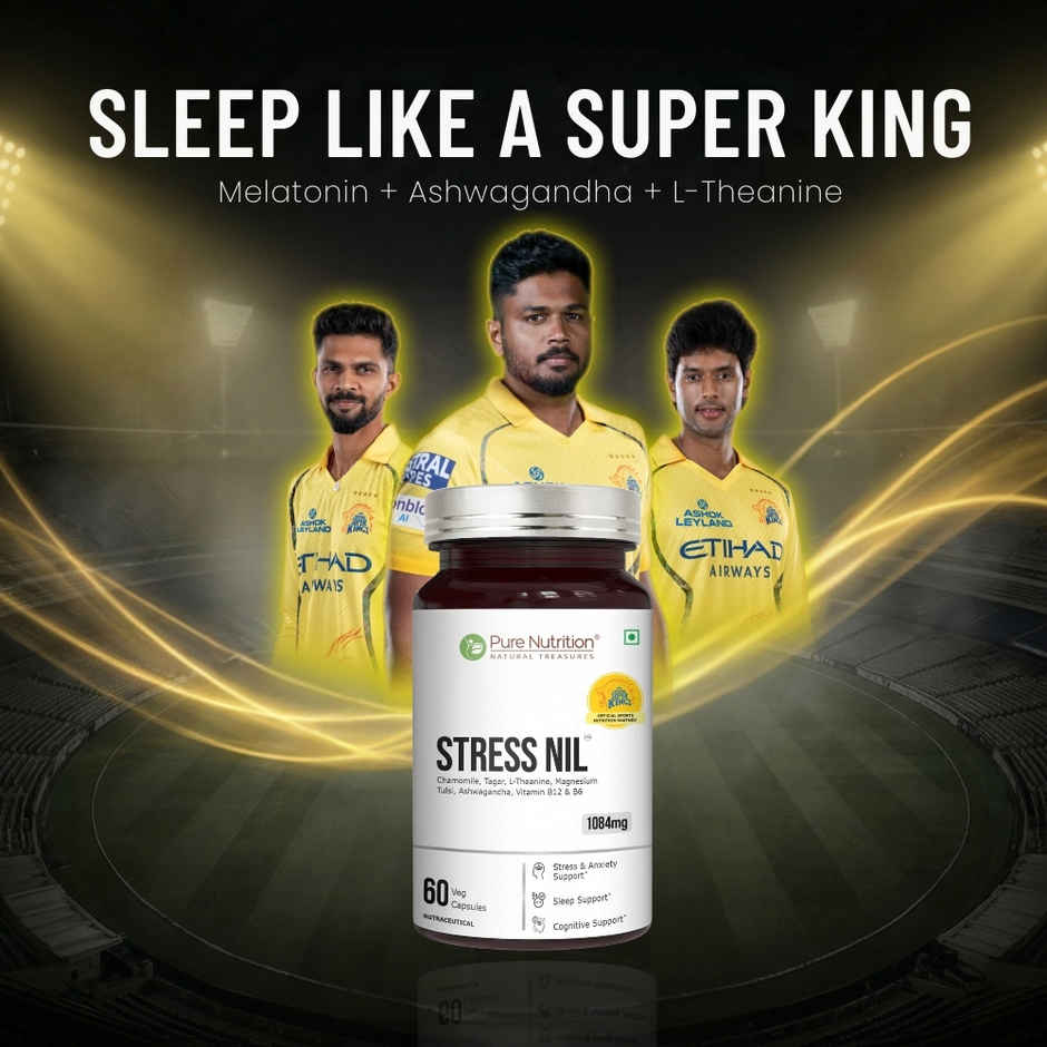 Pure Nutrition Stress Nil | Stress Relief & Calm Mind Support